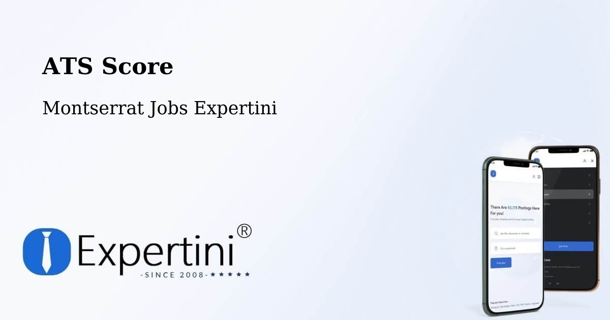 Resume ATS Score & Job Description Match Tool – Nixons - Montserrat Jobs Expertini